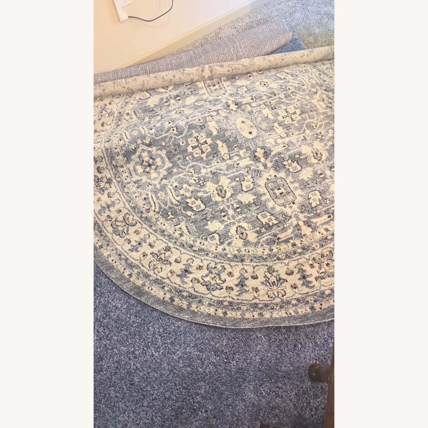 Safavieh Charlestown Blue / Gray Area Rug 6' x 6' Round - image-4