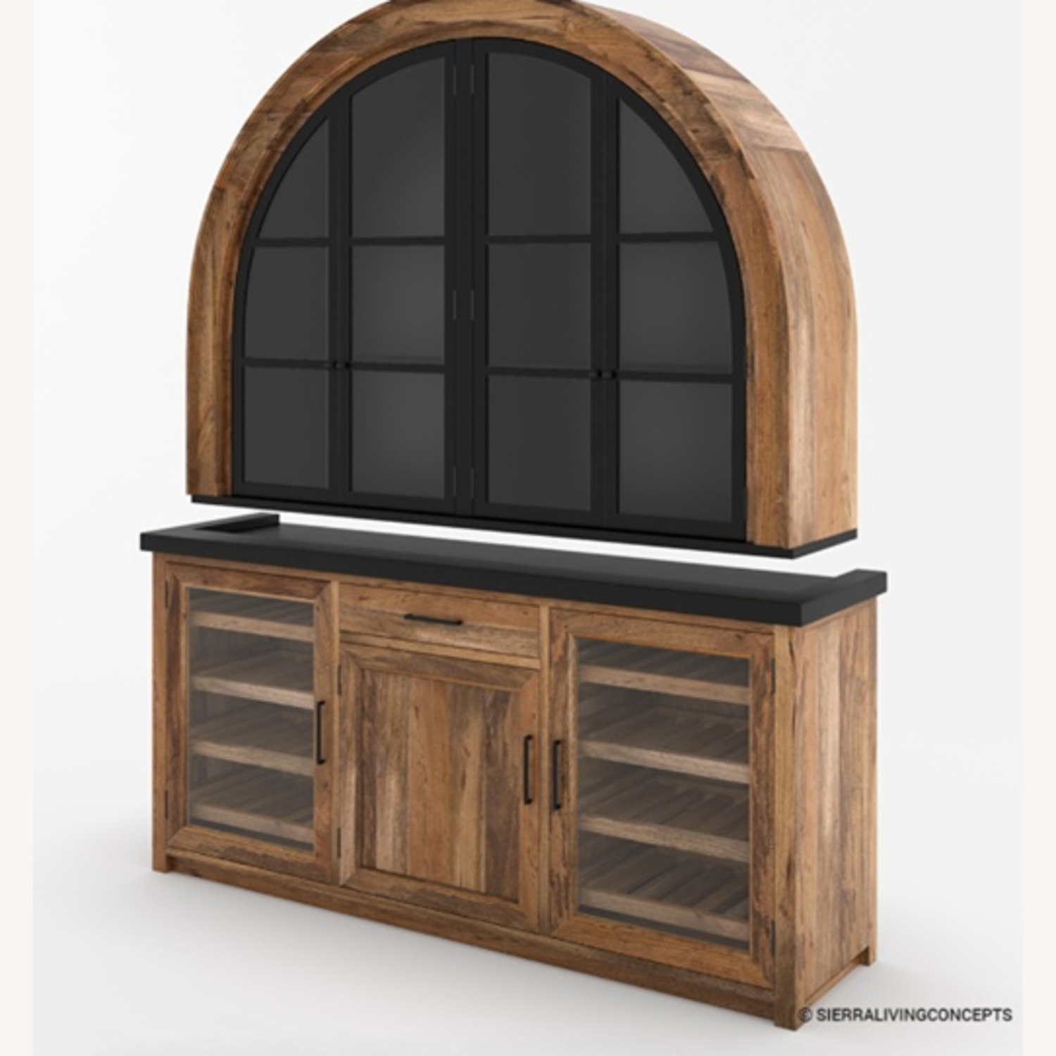 Marfa Bar Cabinet/ Hutch - image-9