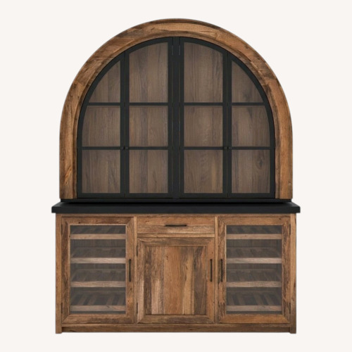Used Marfa Bar Cabinet/ Hutch  for sale on AptDeco