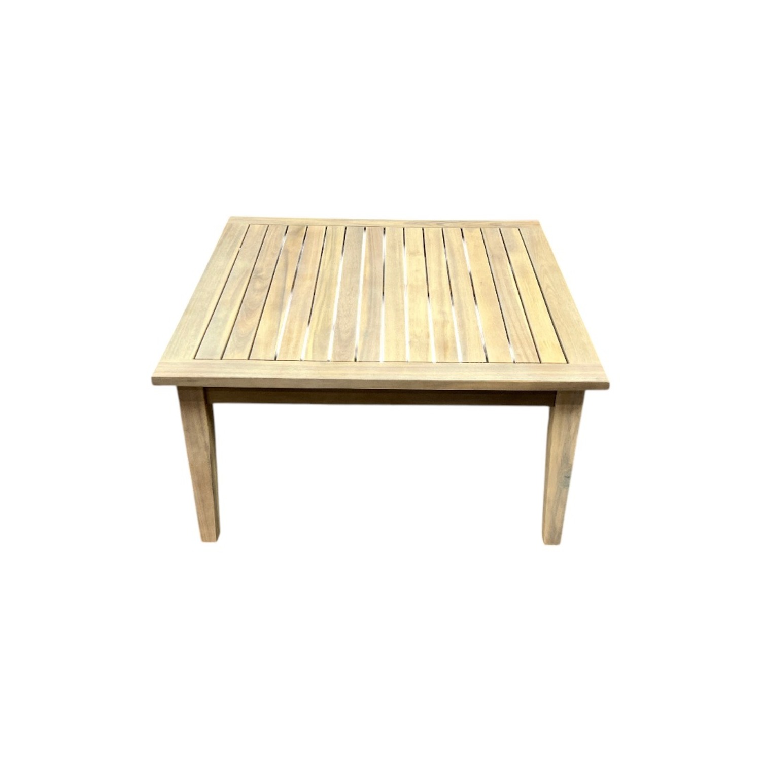 Linon Home Decor Svana Natural Square Coffee Table - image-8