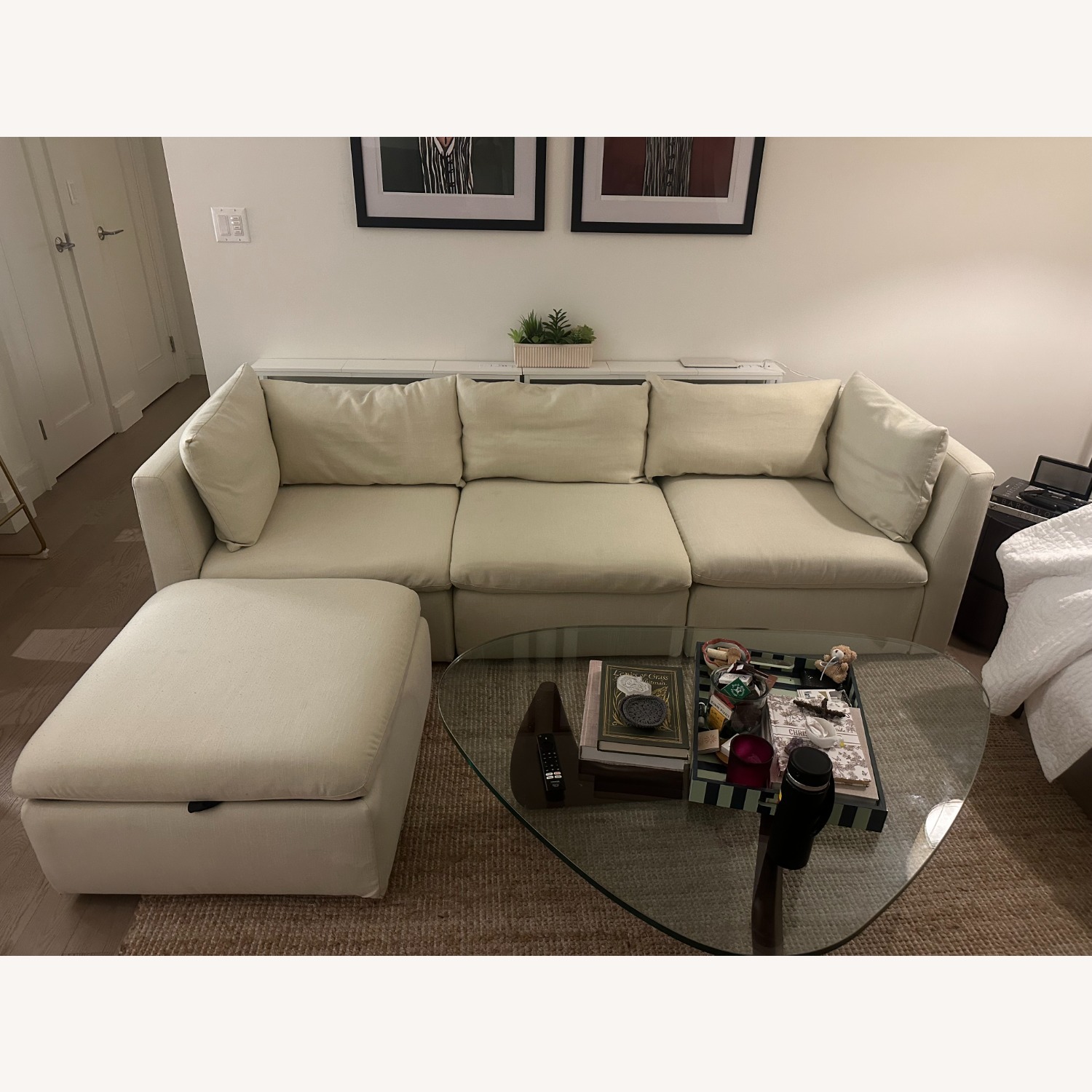 Macy 4-Seat L-Shaped Modular Sofa - image-5