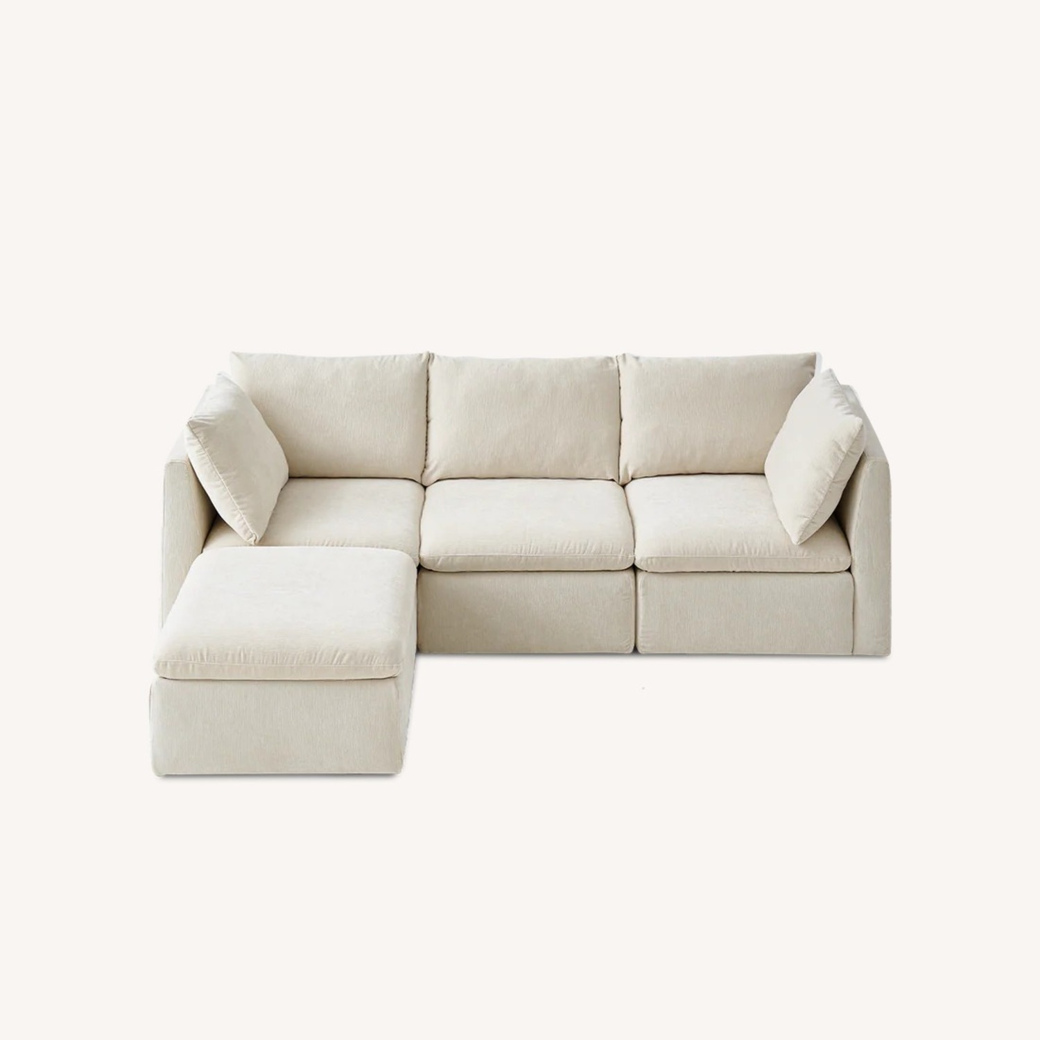 Macy 4-Seat L-Shaped Modular Sofa - image-1