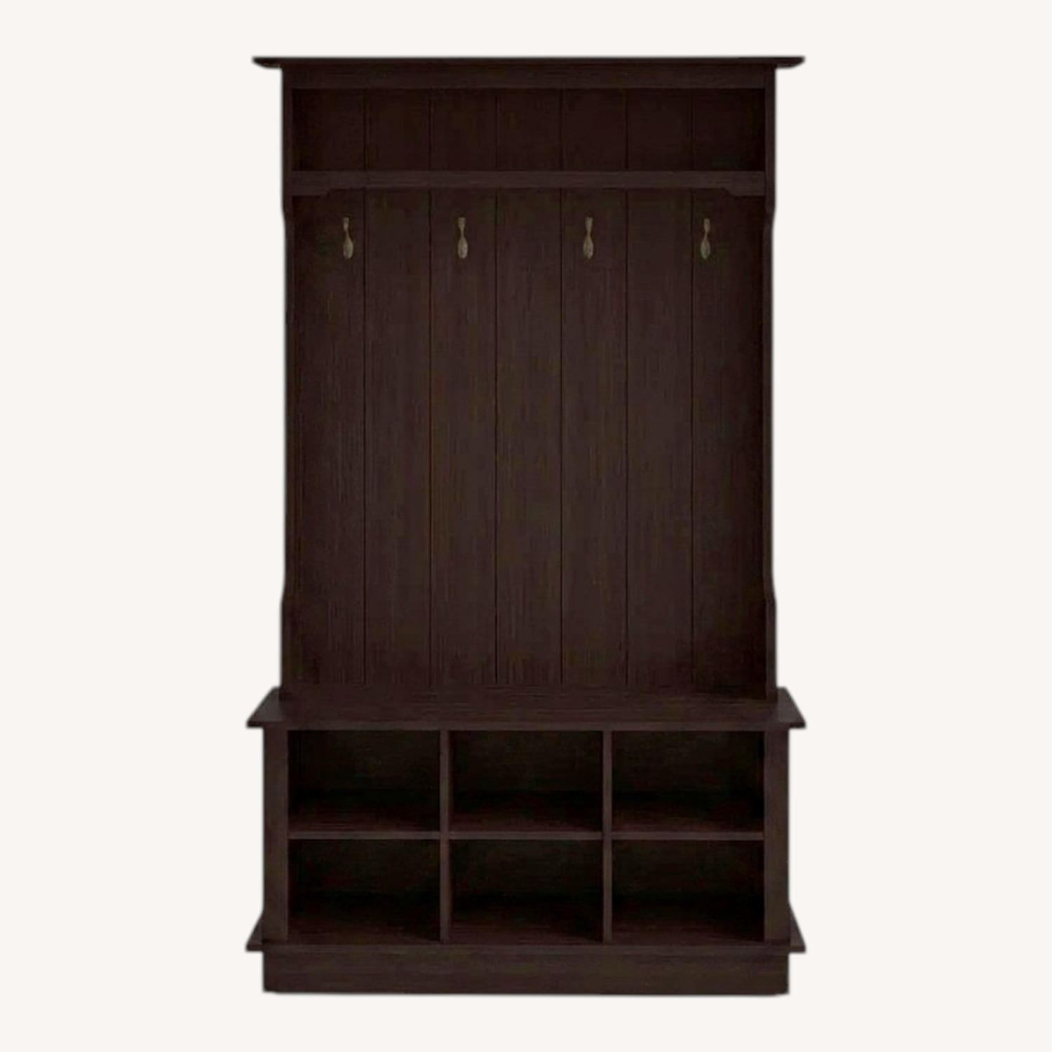 Hall Tree with Storage - image-0