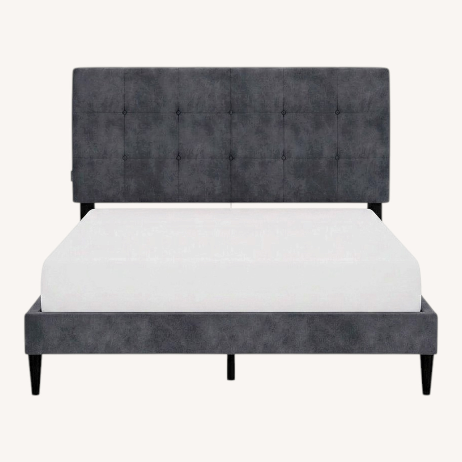 Hillsdale Furniture Light Gray Fabric Queen Bed - image-0