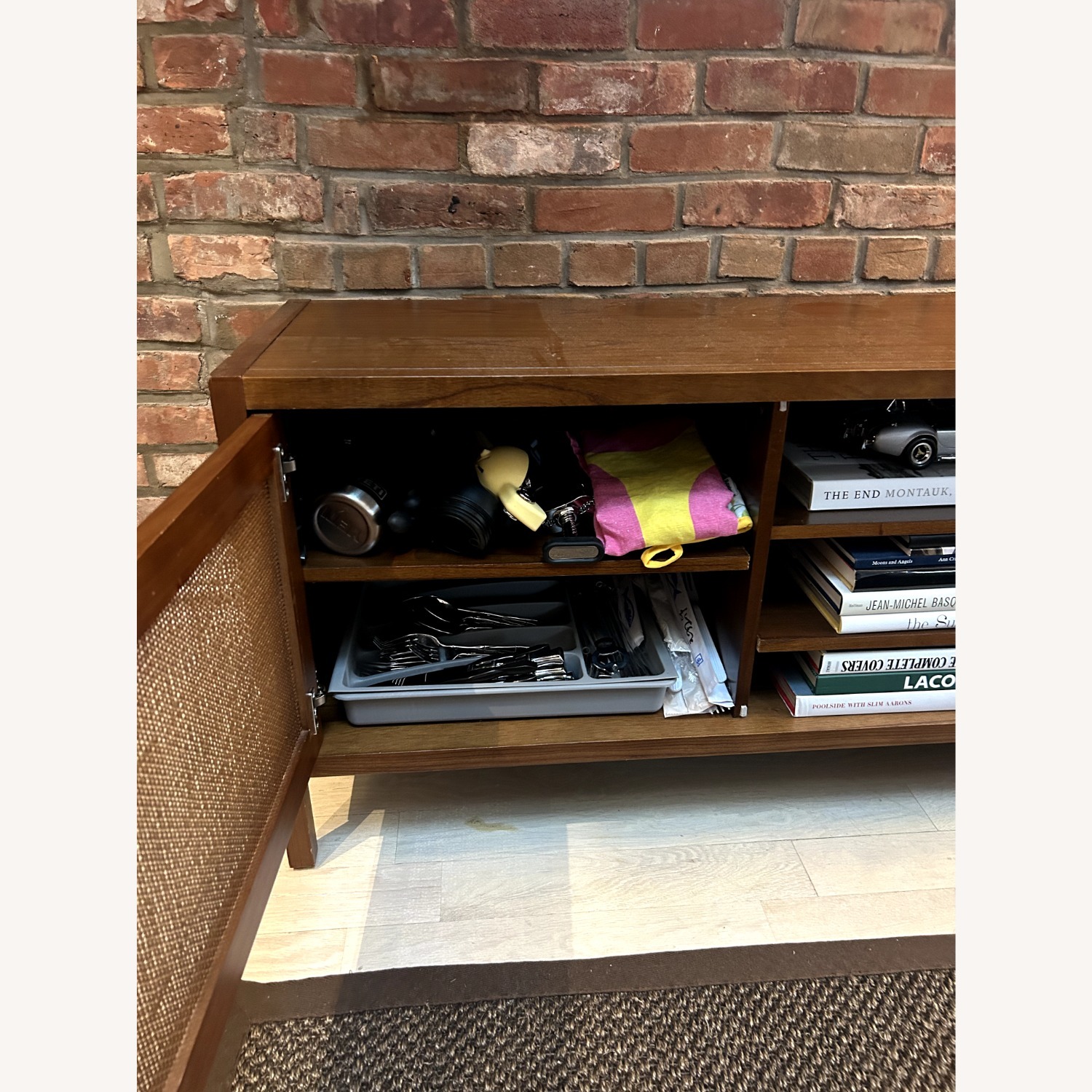 Target Modern TV Console with Dual Storage Cabinets - image-4