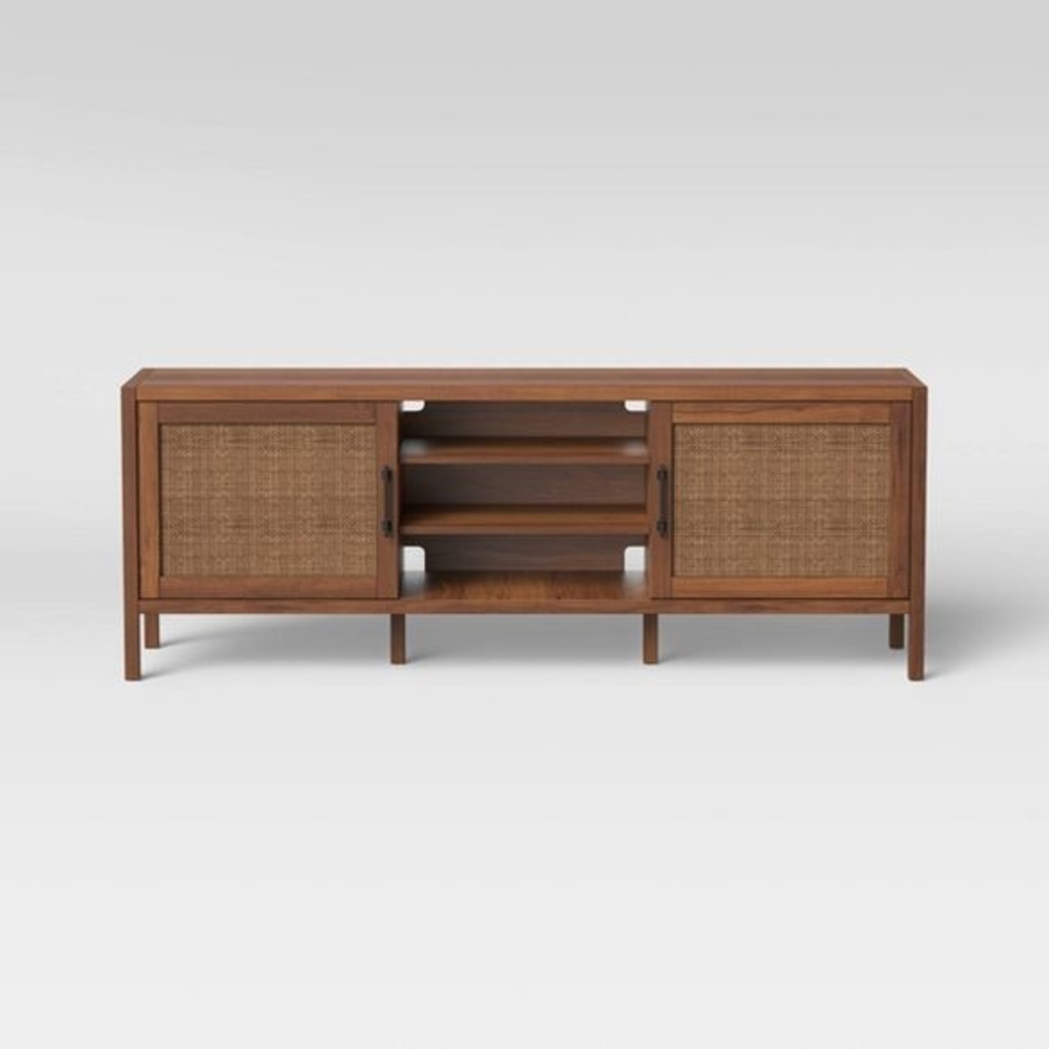 Target Modern TV Console with Dual Storage Cabinets - image-5
