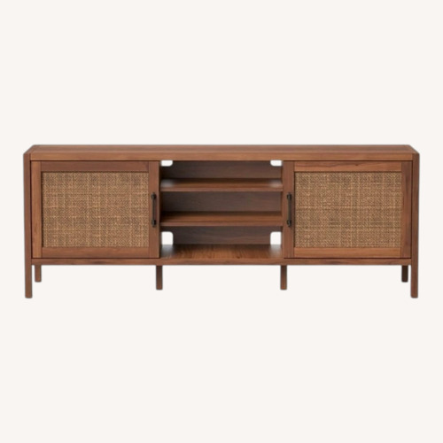 Used Target Modern TV Console with Dual Storage Cabinets for sale on AptDeco