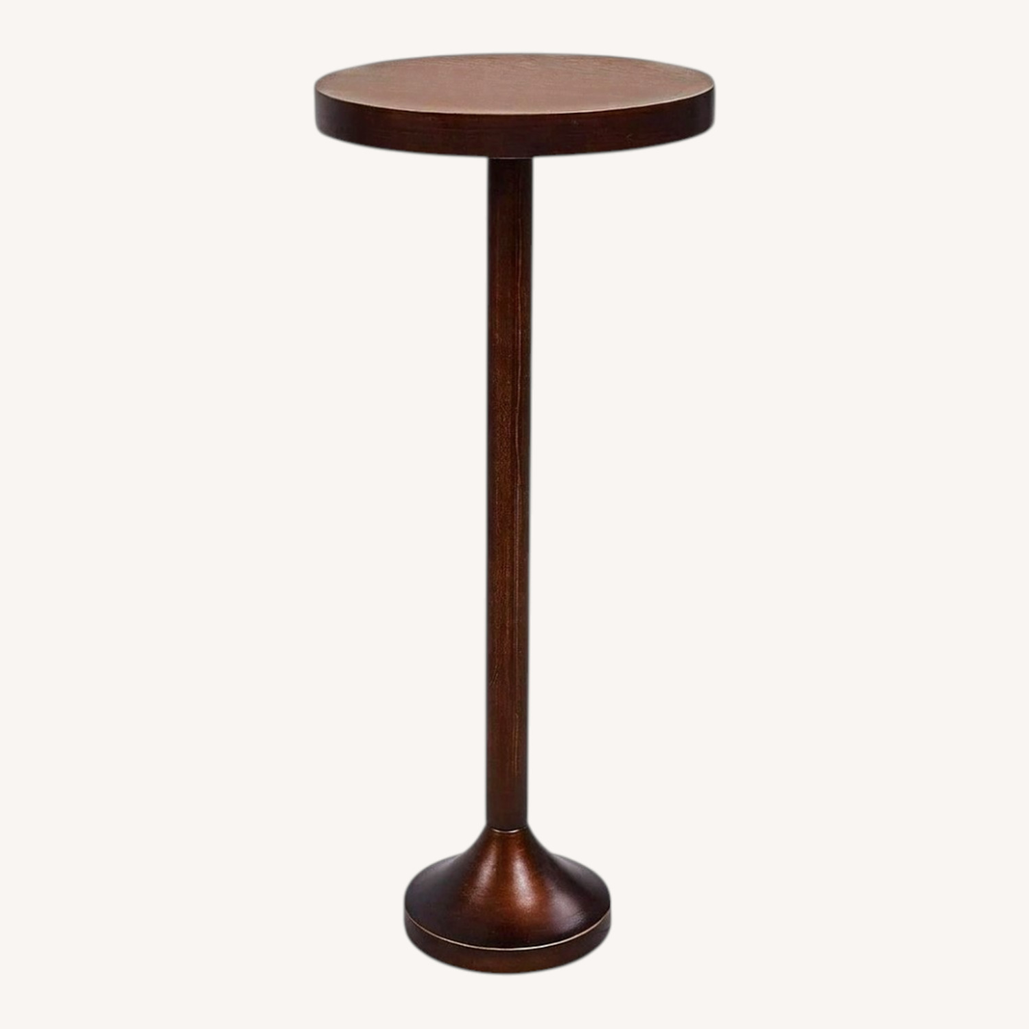 Compact Wooden Side Table - image-0