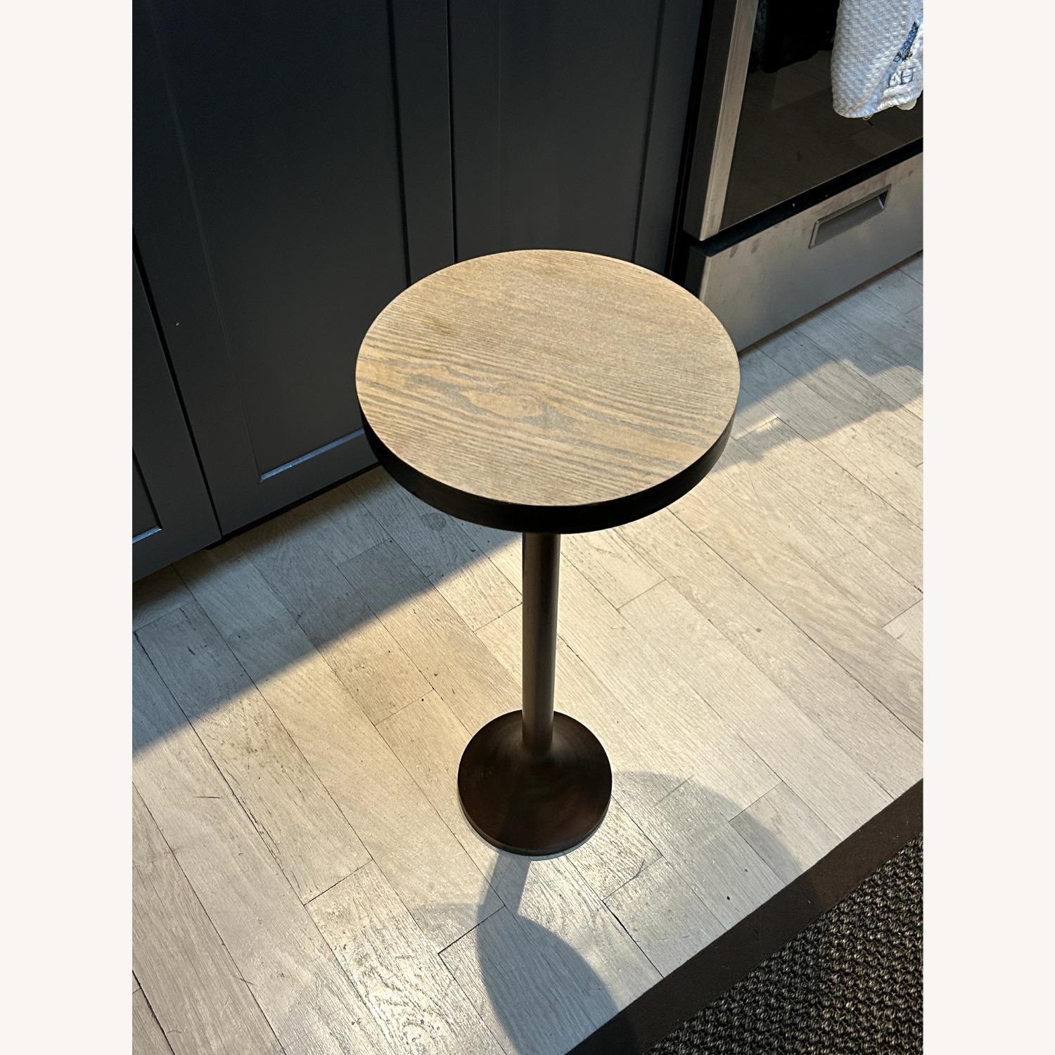 Compact Wooden Side Table - image-1