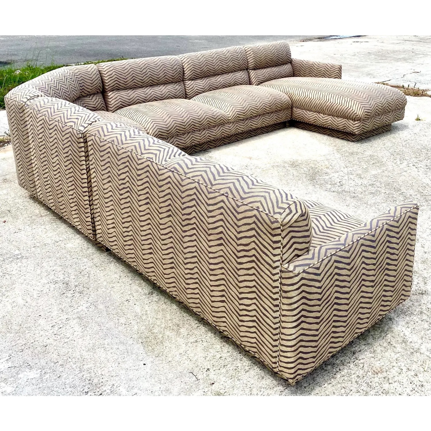 Palm Beach 80s Vintage Sectional - image-1