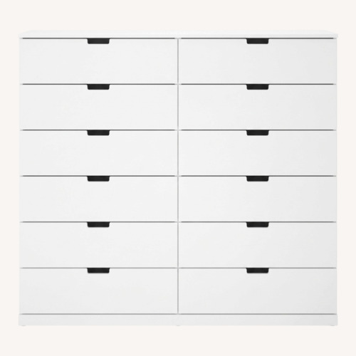 Used IKEA Nordli White Dresser for sale on AptDeco