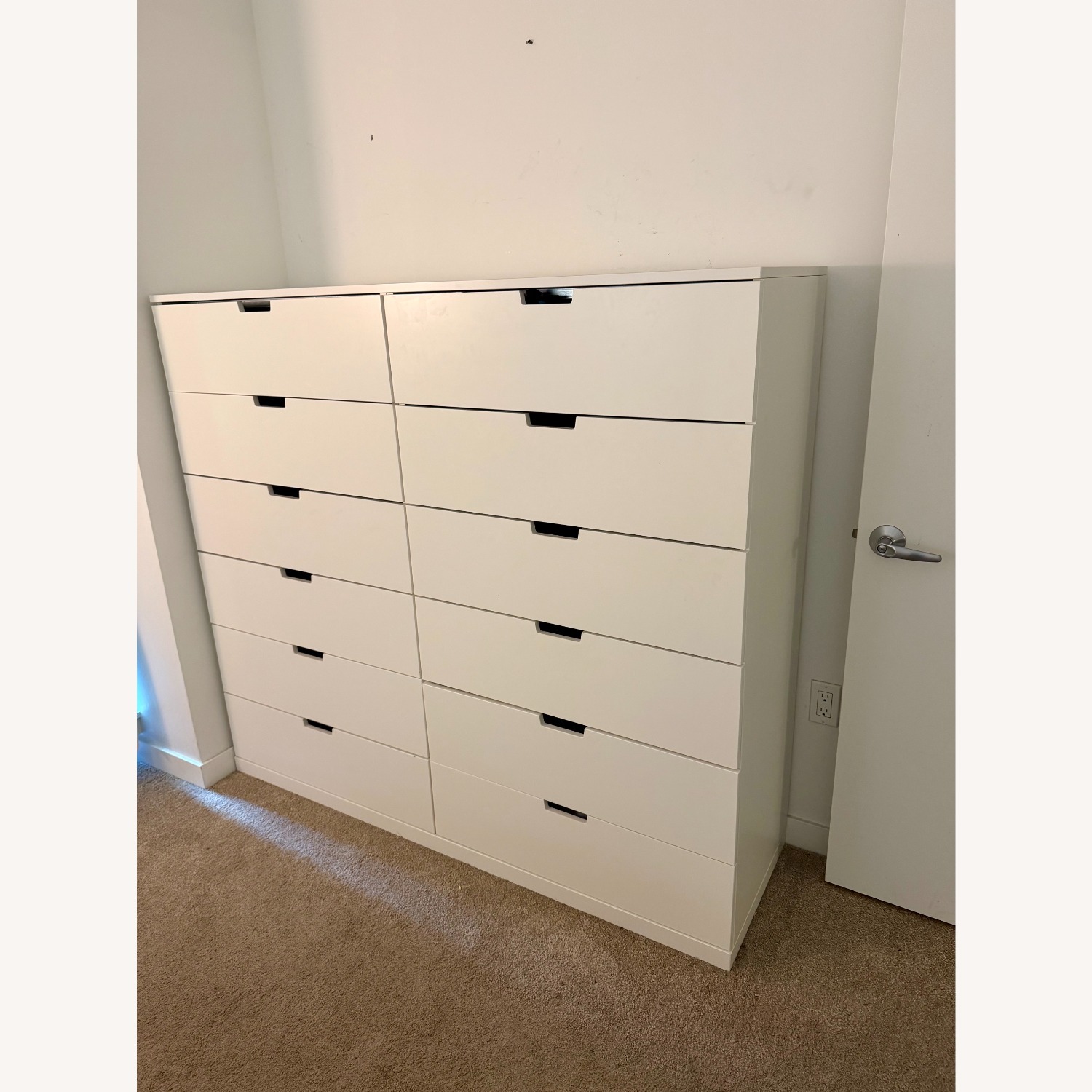 IKEA Nordli White Dresser - image-2