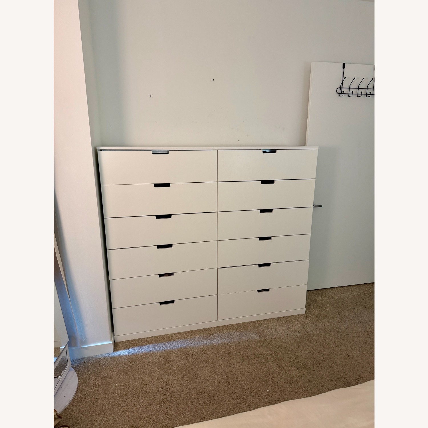 IKEA Nordli White Dresser - image-1