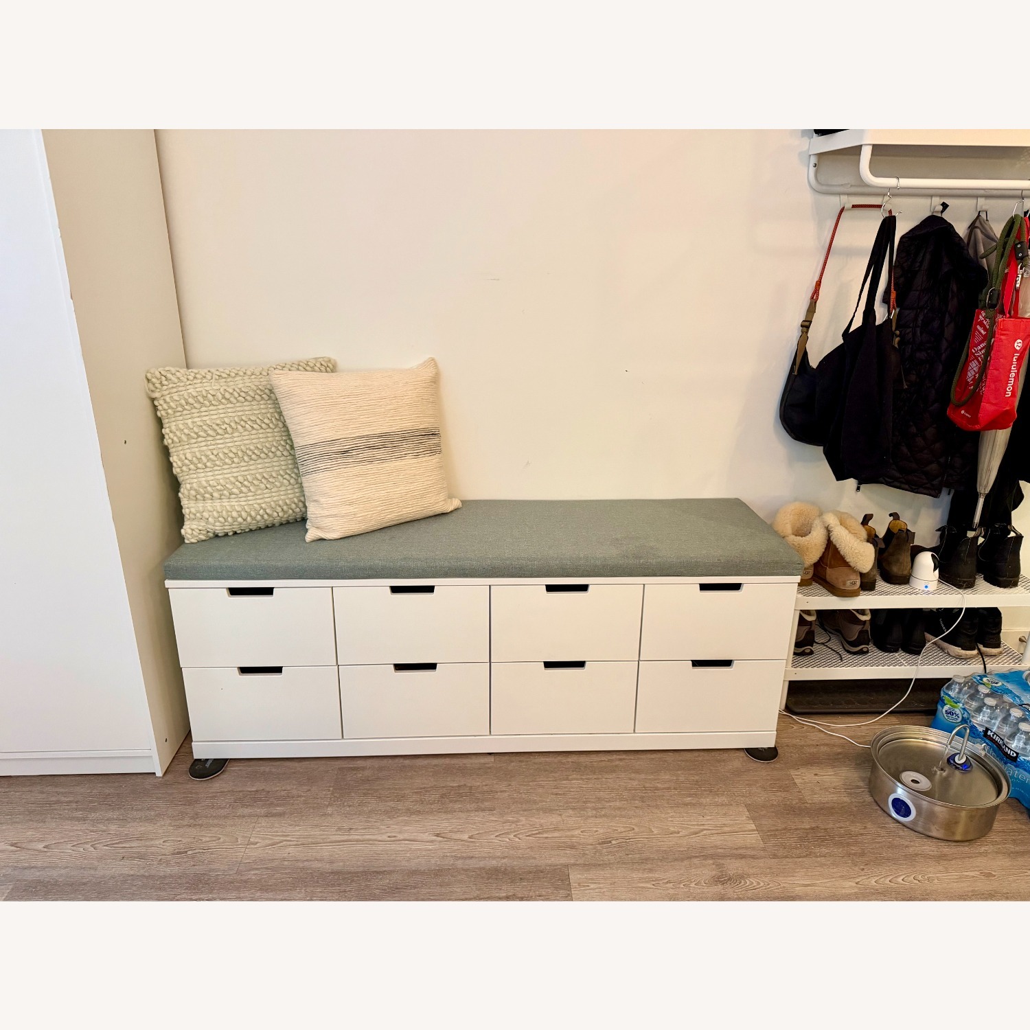 IKEA Nordli White Dresser - image-1