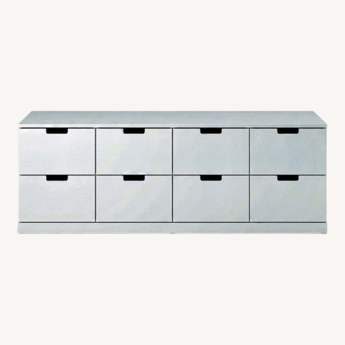 Used IKEA Nordli White Dresser for sale on AptDeco
