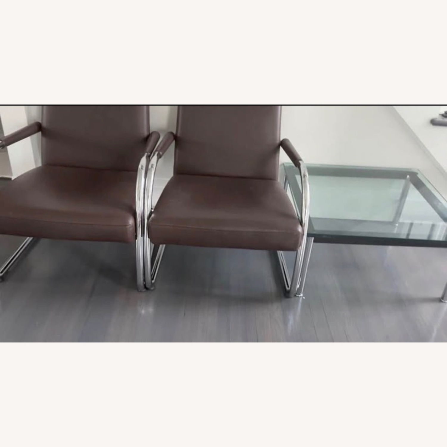 Vitra Dark Brown Office Chairs - image-1
