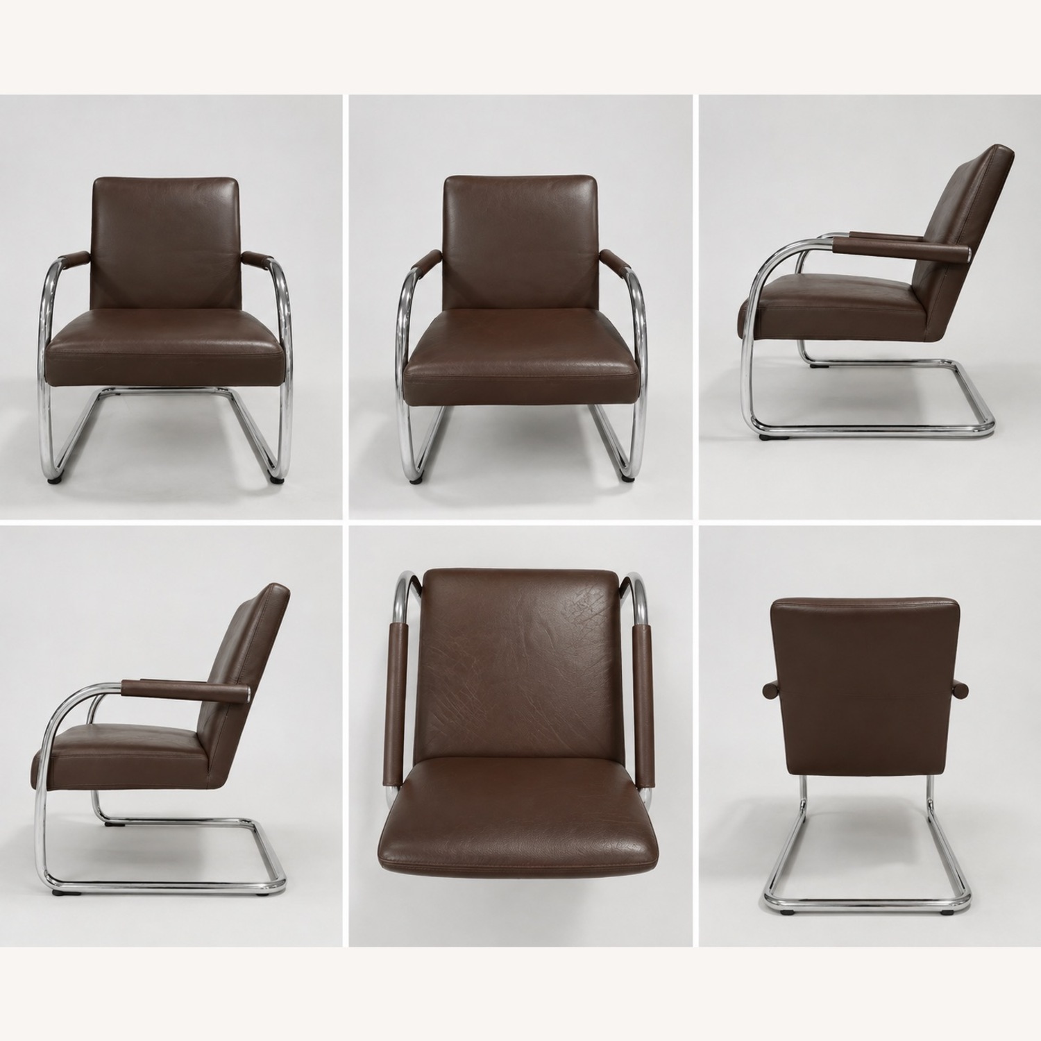 Vitra Dark Brown Office Chairs - image-2