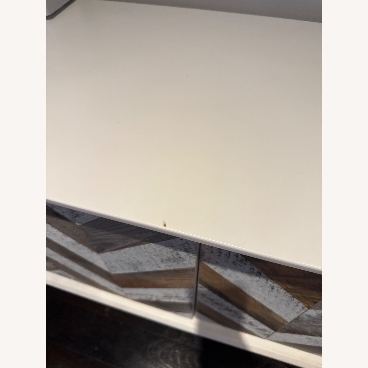 ModShop Chevron White Wood Sideboard - image-5
