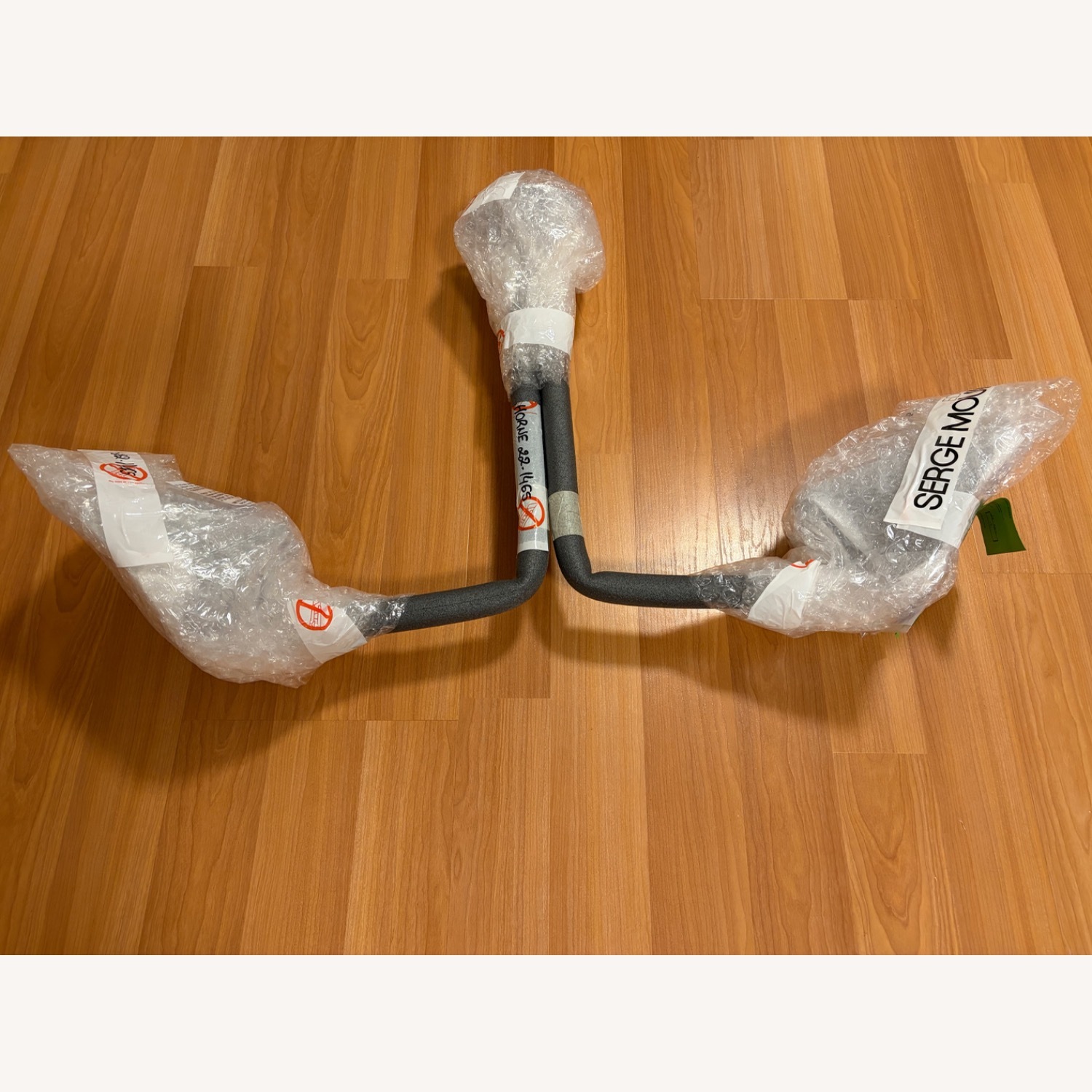 Serge Mouille Ceiling Lamp 2 Arms - image-2