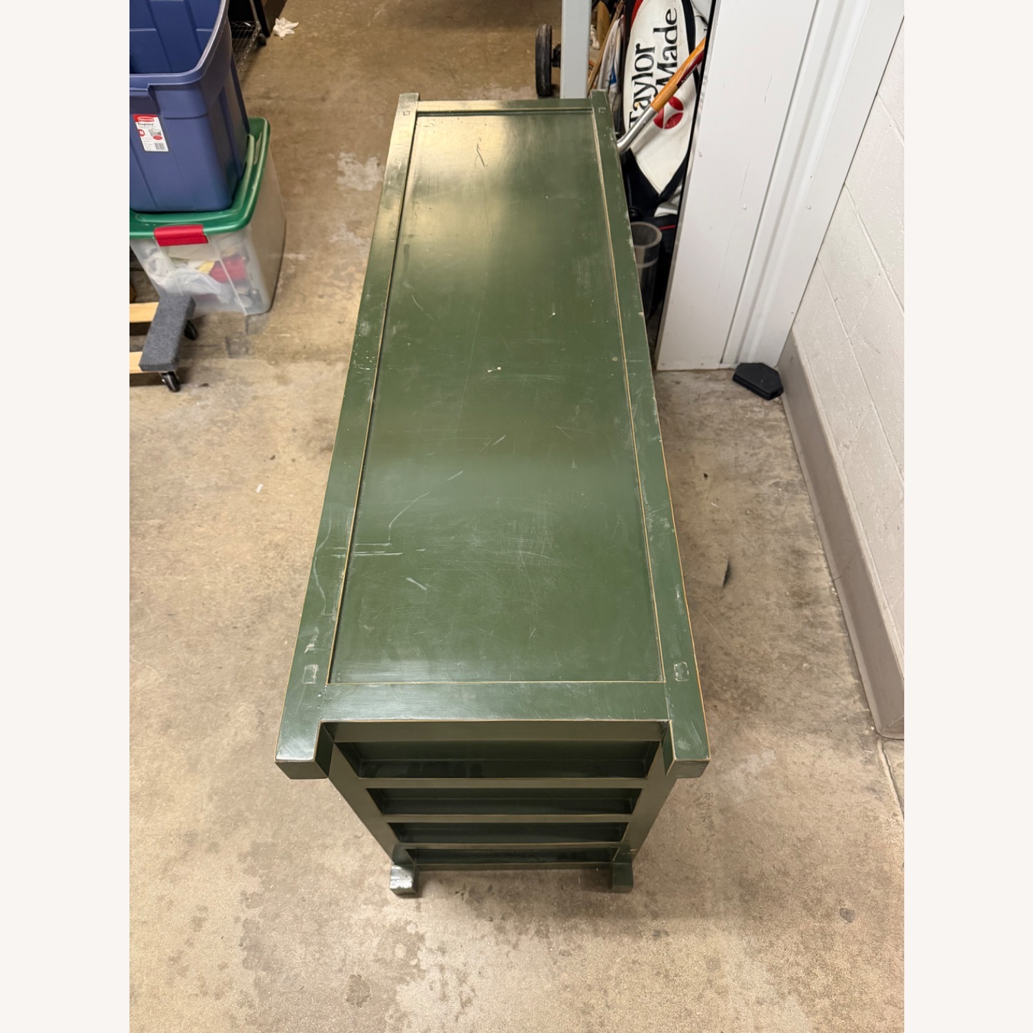Green Wood Sideboard - image-3