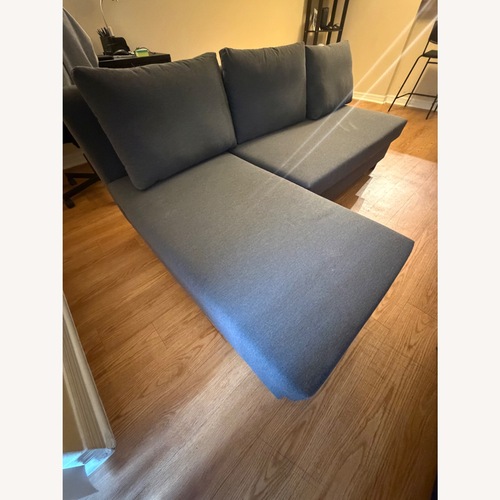 Used IKEA Alvdalen Dark Gray Sleeper Sofa for sale on AptDeco