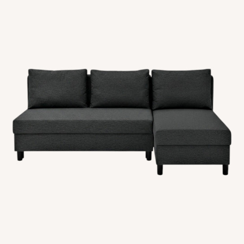 Used IKEA Alvdalen Dark Gray Sleeper Sofa for sale on AptDeco