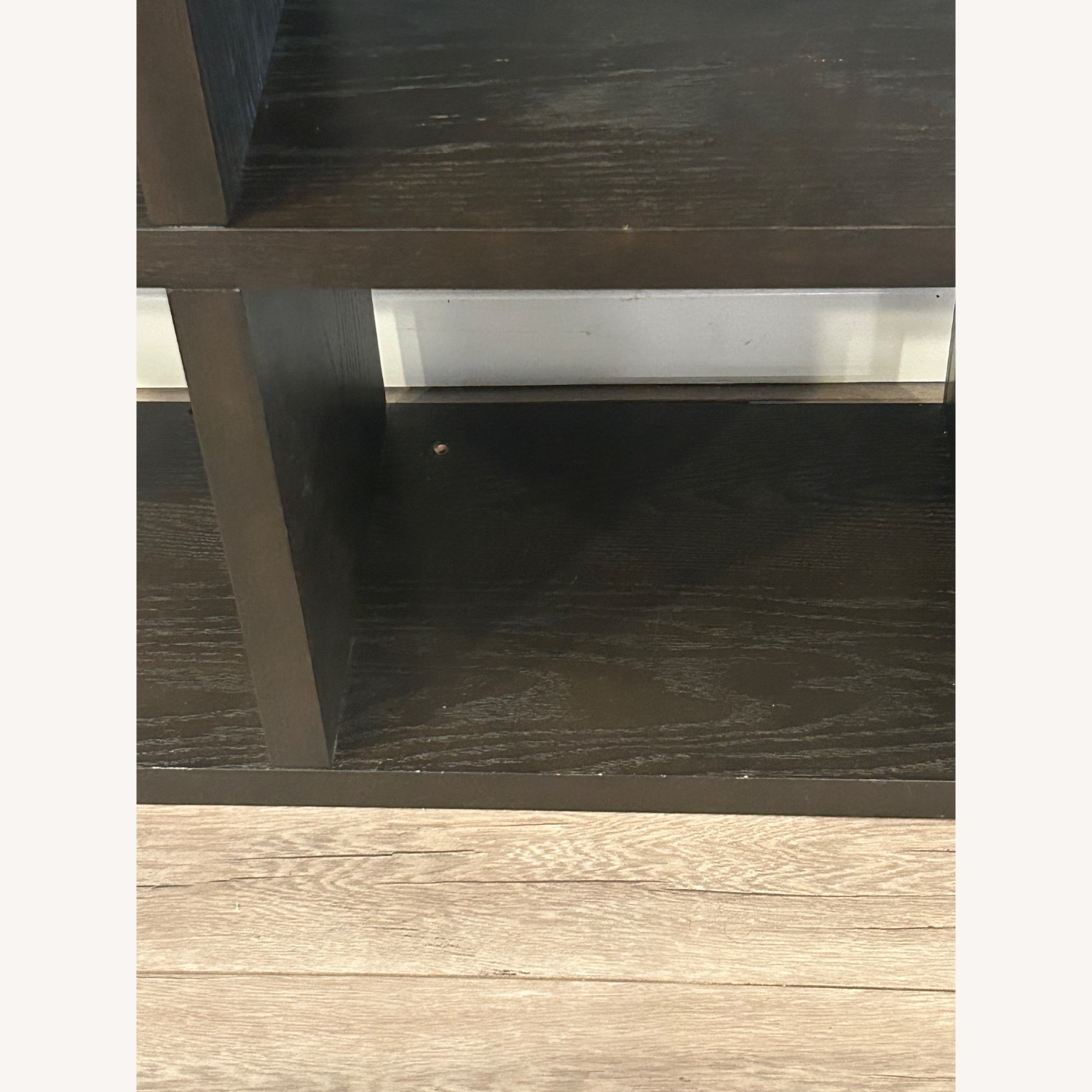 West Elm Dark Brown Wood Wall Unit - image-10