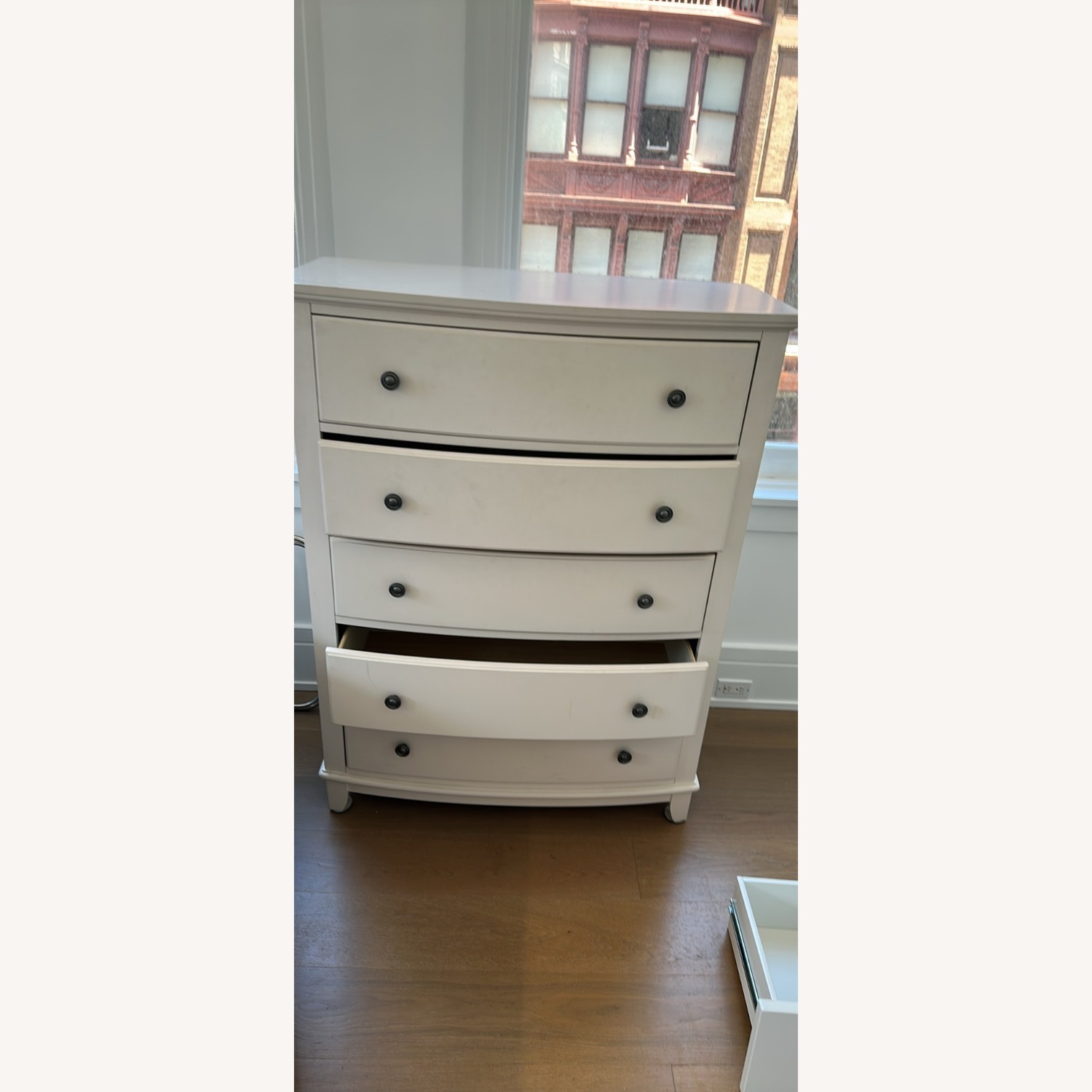 Ethan Allen White Wood Dresser - image-1