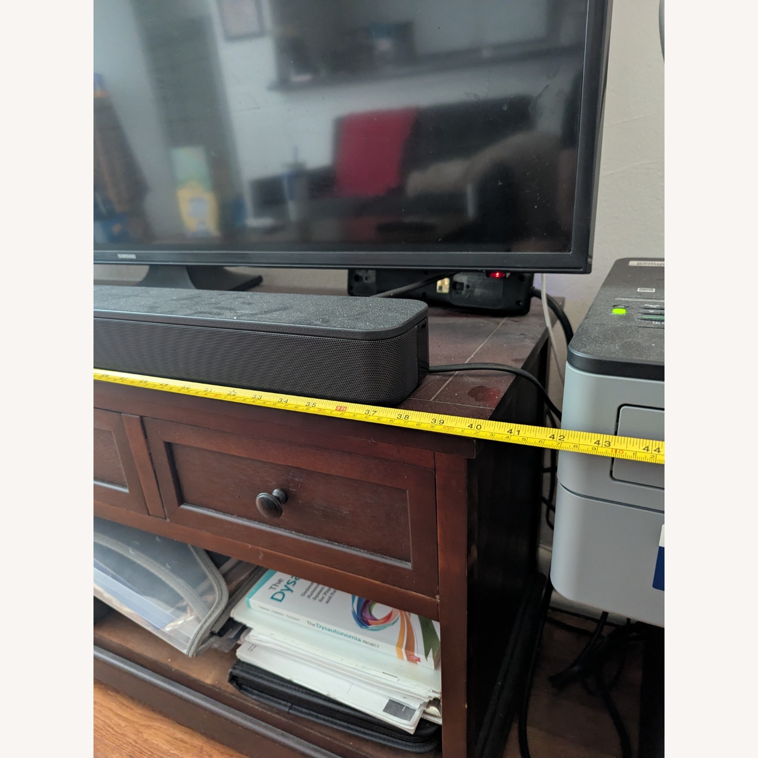 Brown TV Console - image-3