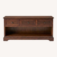 Brown TV Console