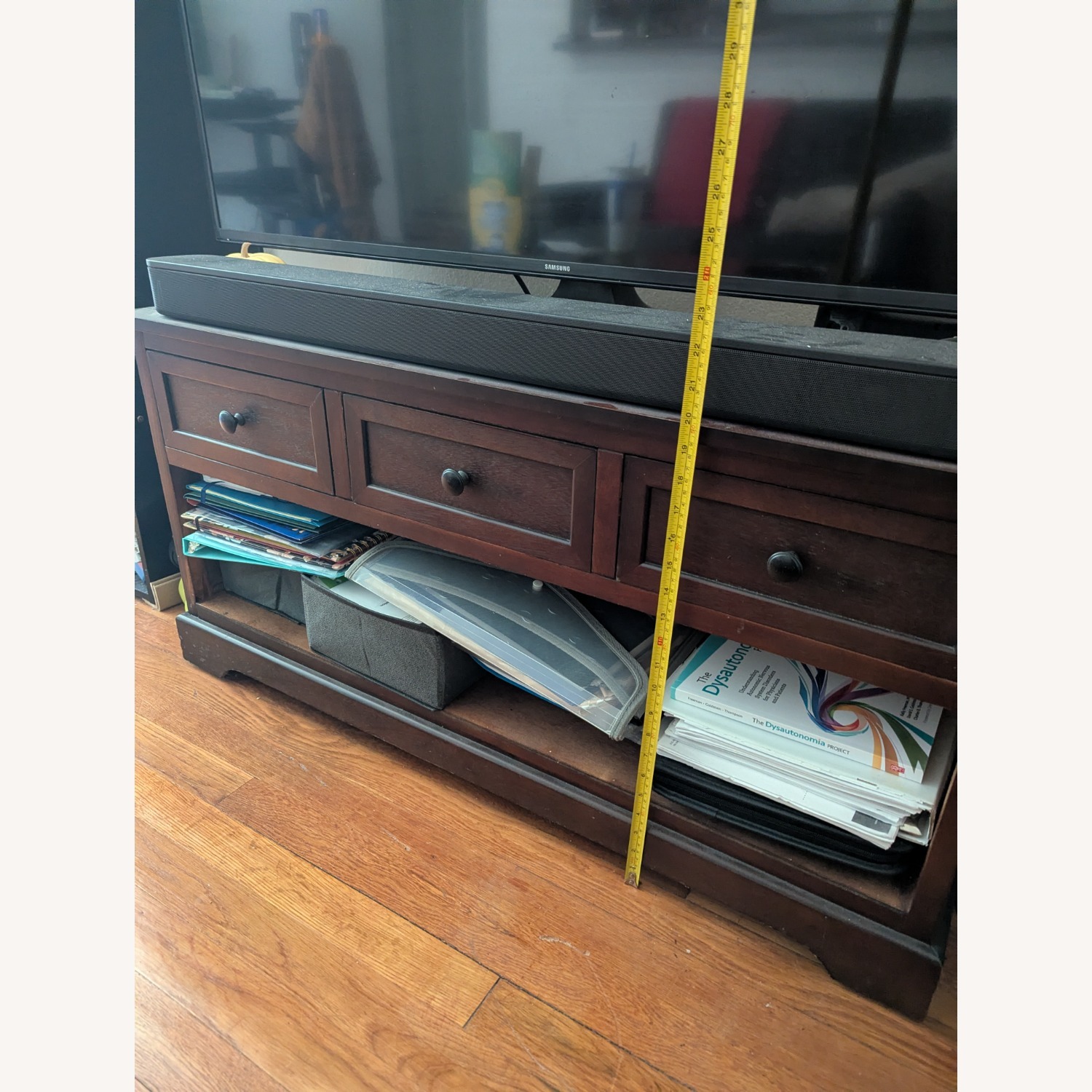 Brown TV Console - image-5