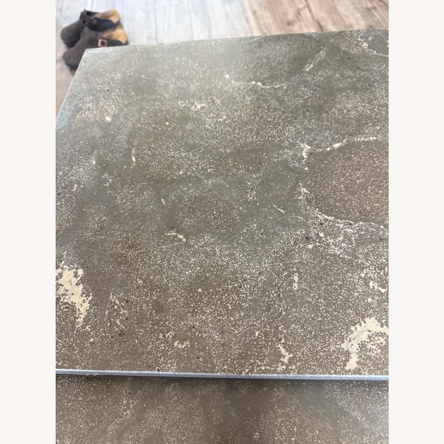 Four Hands Dark Gray Stone Side Tables - image-1