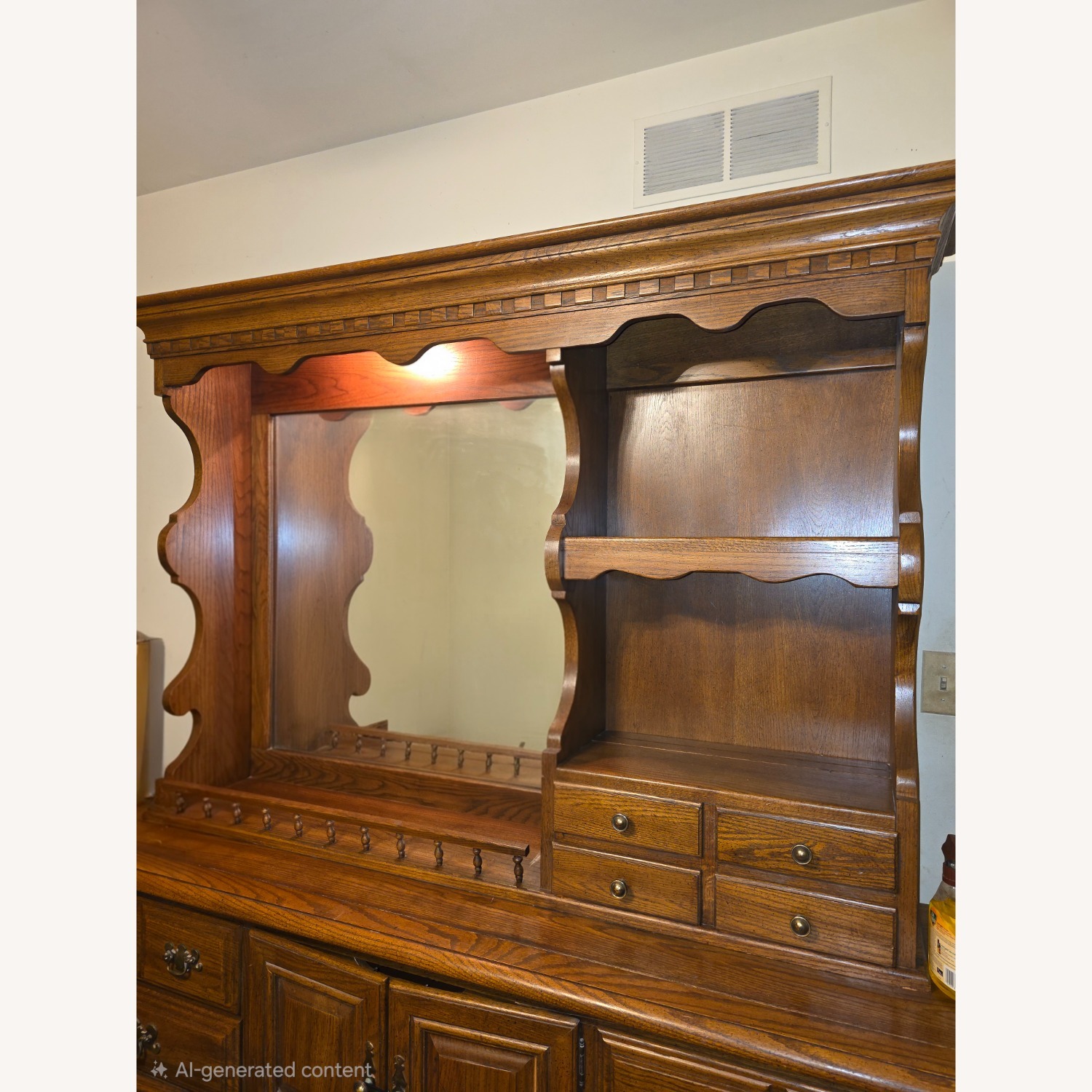 Lexington Furniture Dark Brown Wood Dresser - image-3