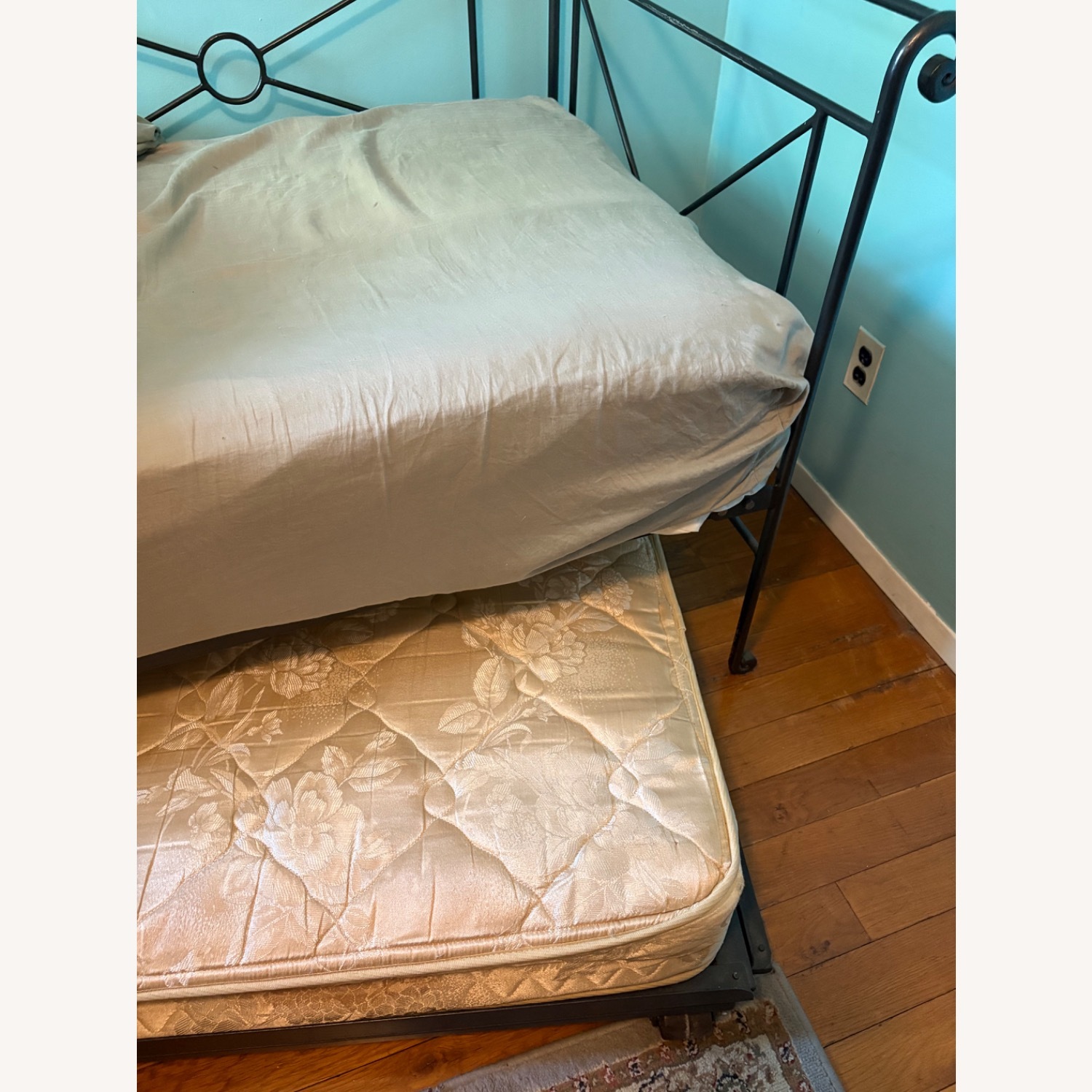 Charles P. Rogers Black Iron Daybed - image-4