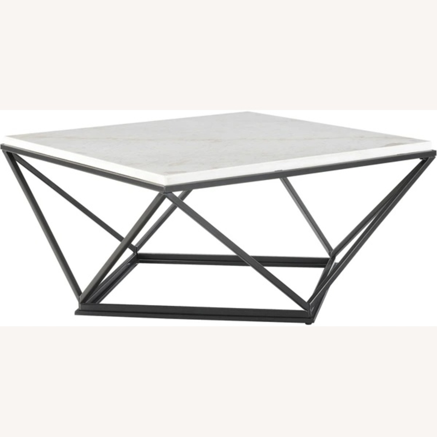 Elements Fine Home Furnishings White Coffee Table - image-4