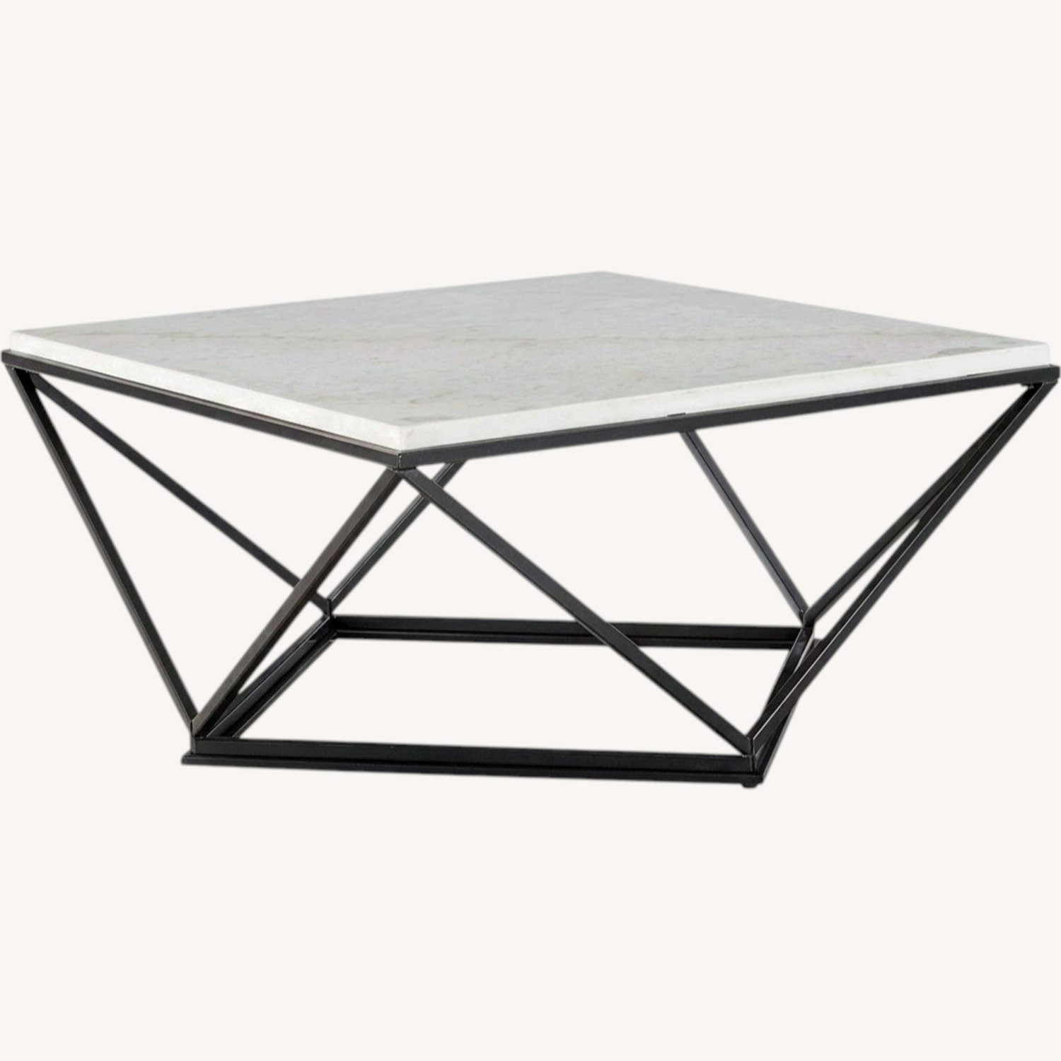 Elements Fine Home Furnishings White Coffee Table - image-0