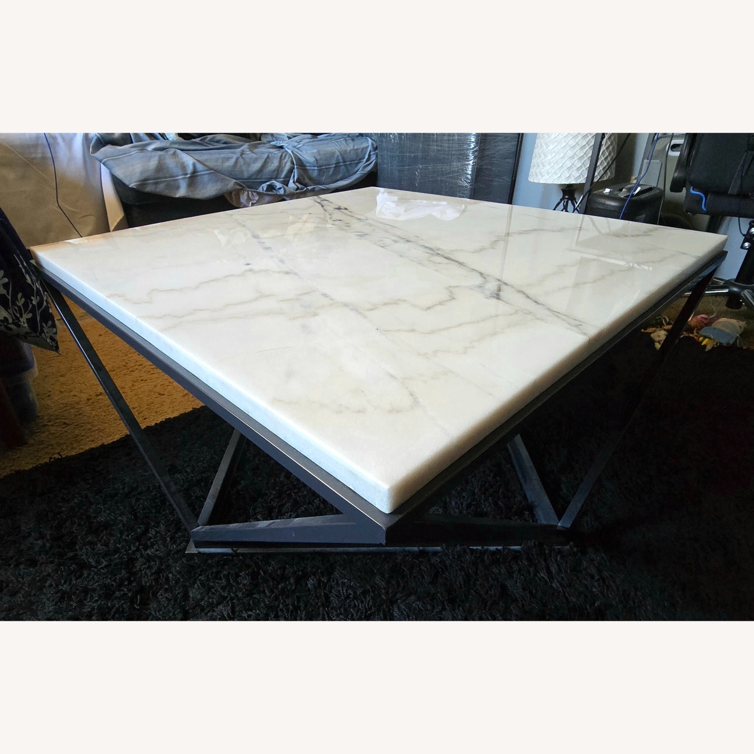 Elements Fine Home Furnishings White Coffee Table - image-1