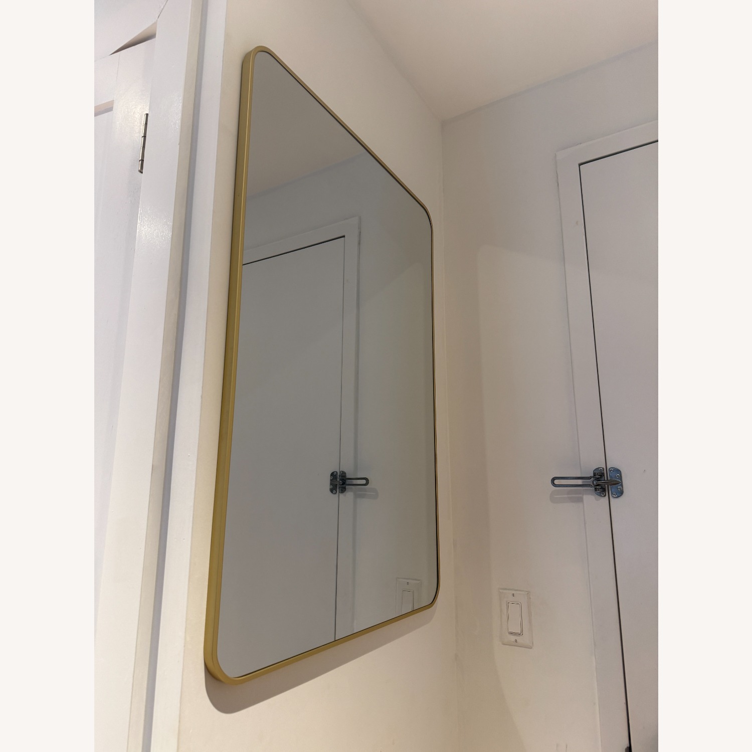 Gold-Framed Wall Mirror - image-3
