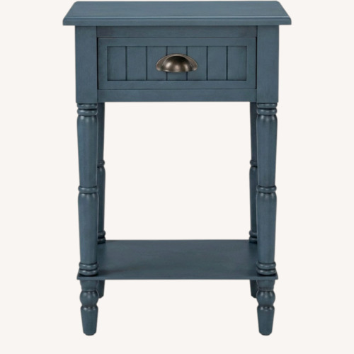Used Green Wood Nightstand for sale on AptDeco