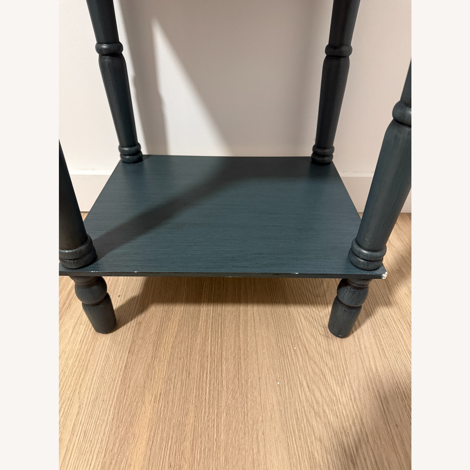 Green Wood Nightstand - image-3