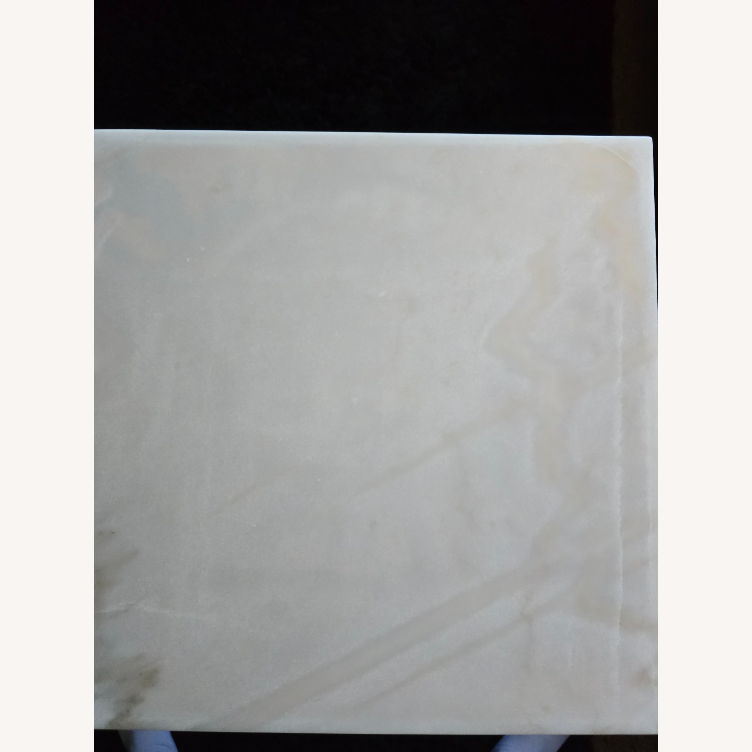 Elements Fine Home Furnishings White Side Table - image-3