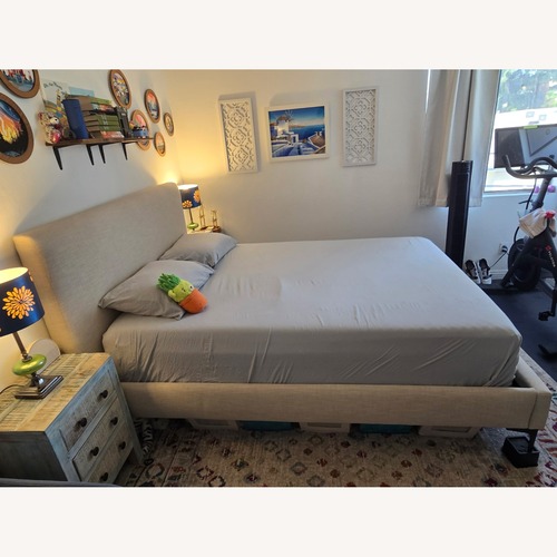 Used Castlery Adams Queen Bed Frame for sale on AptDeco