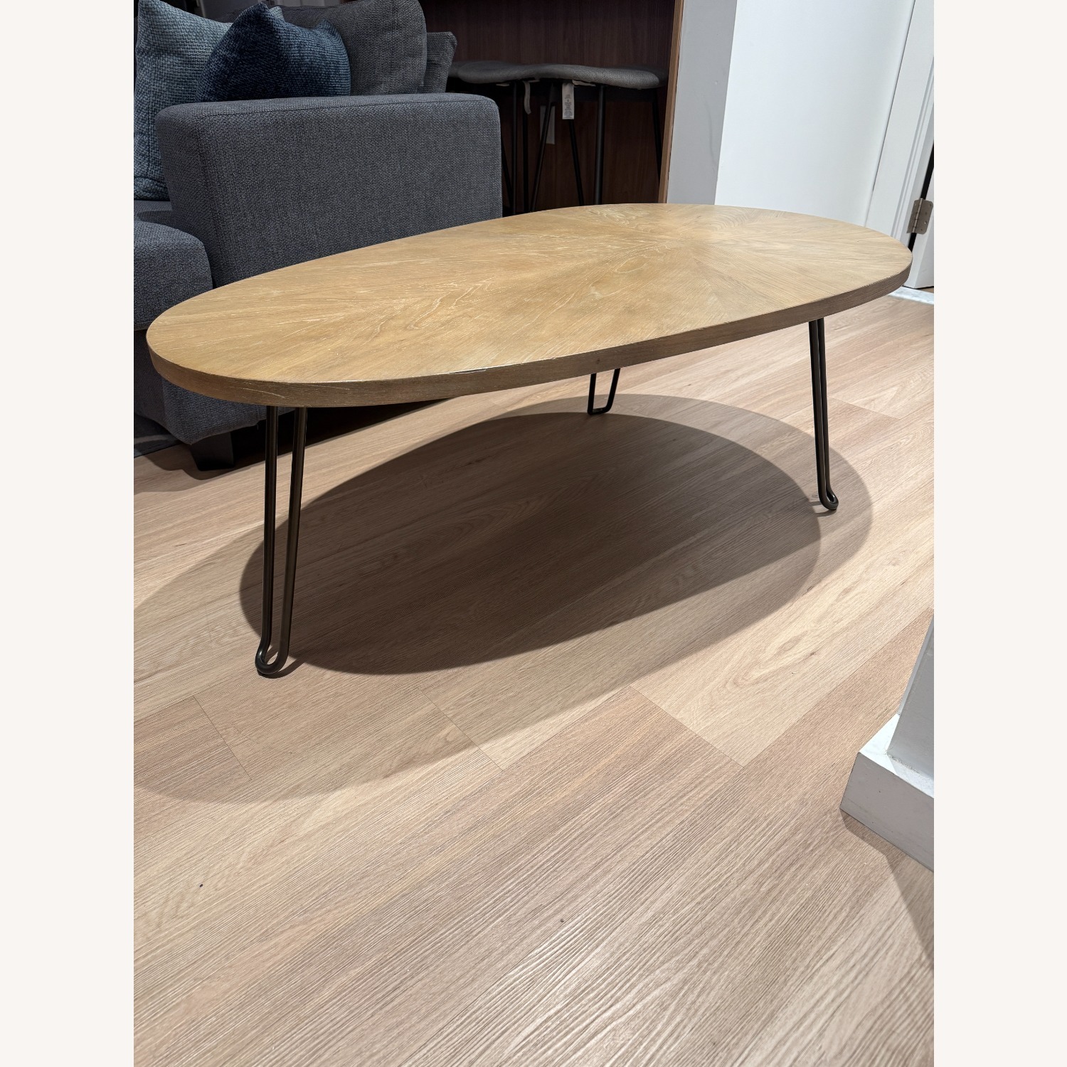 Natural Wood Coffee Table - image-2