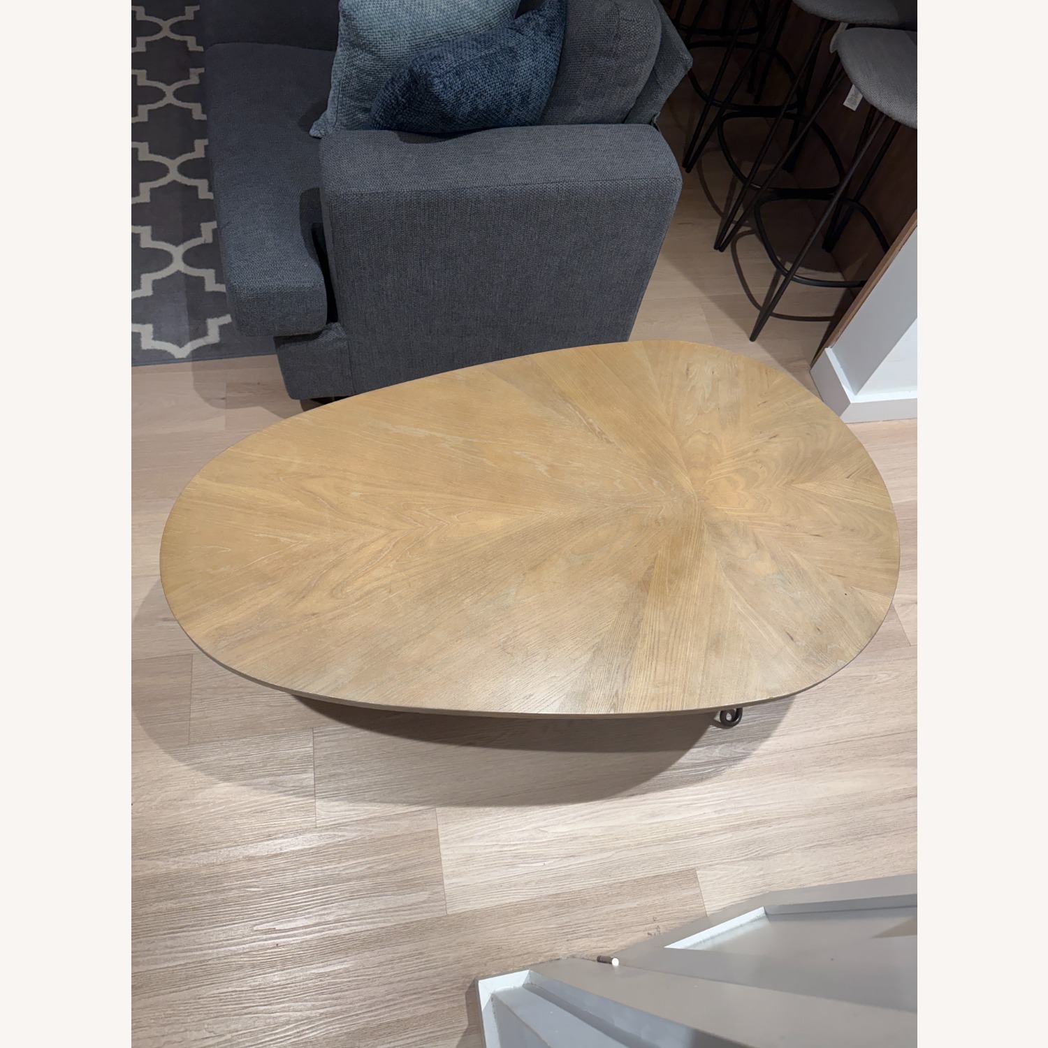 Natural Wood Coffee Table - image-3
