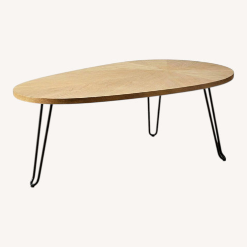 Used Natural Wood Coffee Table for sale on AptDeco