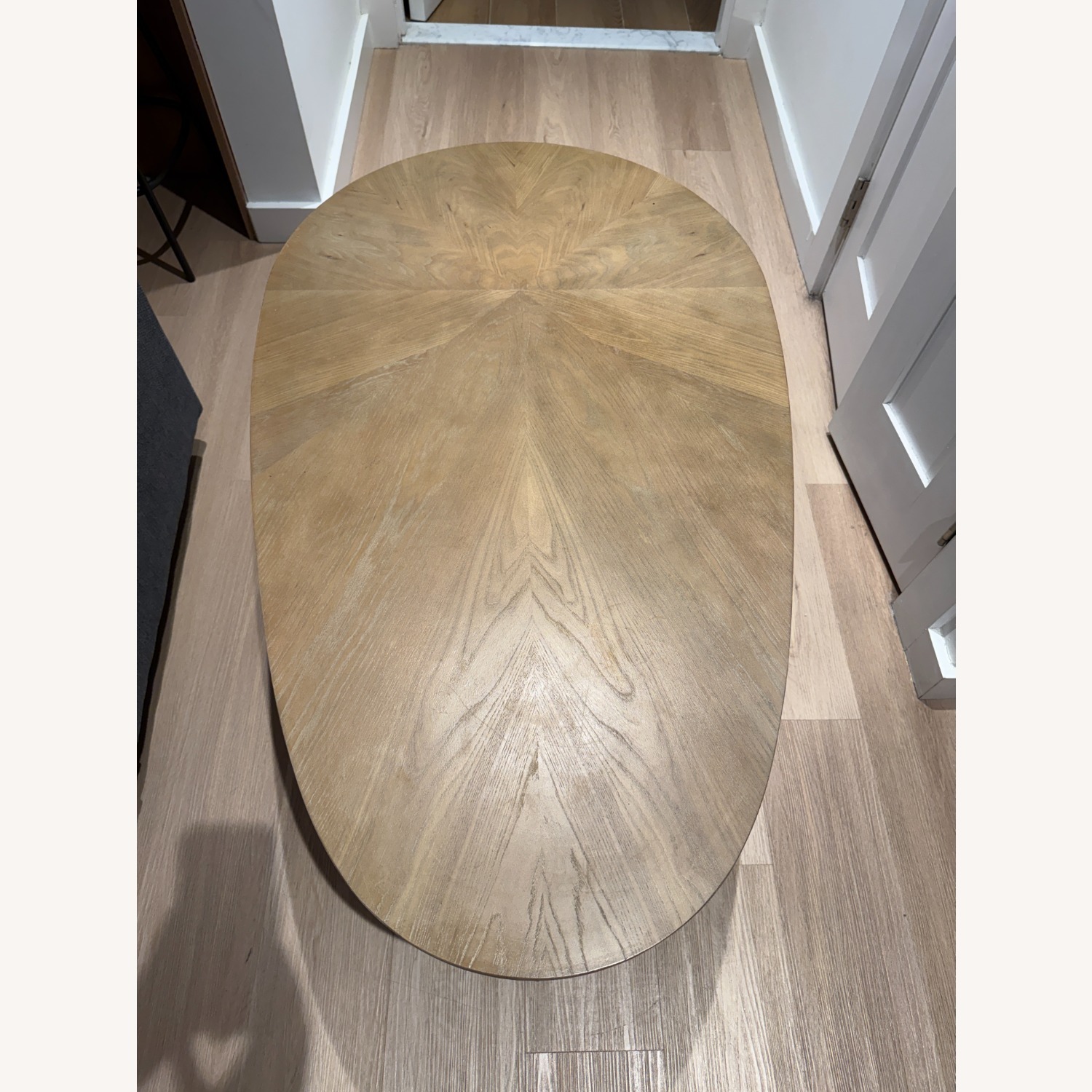 Natural Wood Coffee Table - image-4