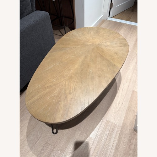 Used Natural Wood Coffee Table for sale on AptDeco