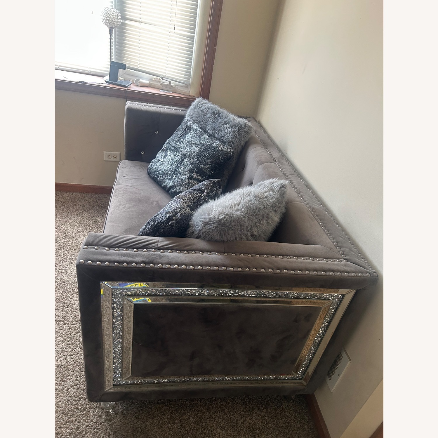 Light Gray 3+ Seater Sofa - image-2