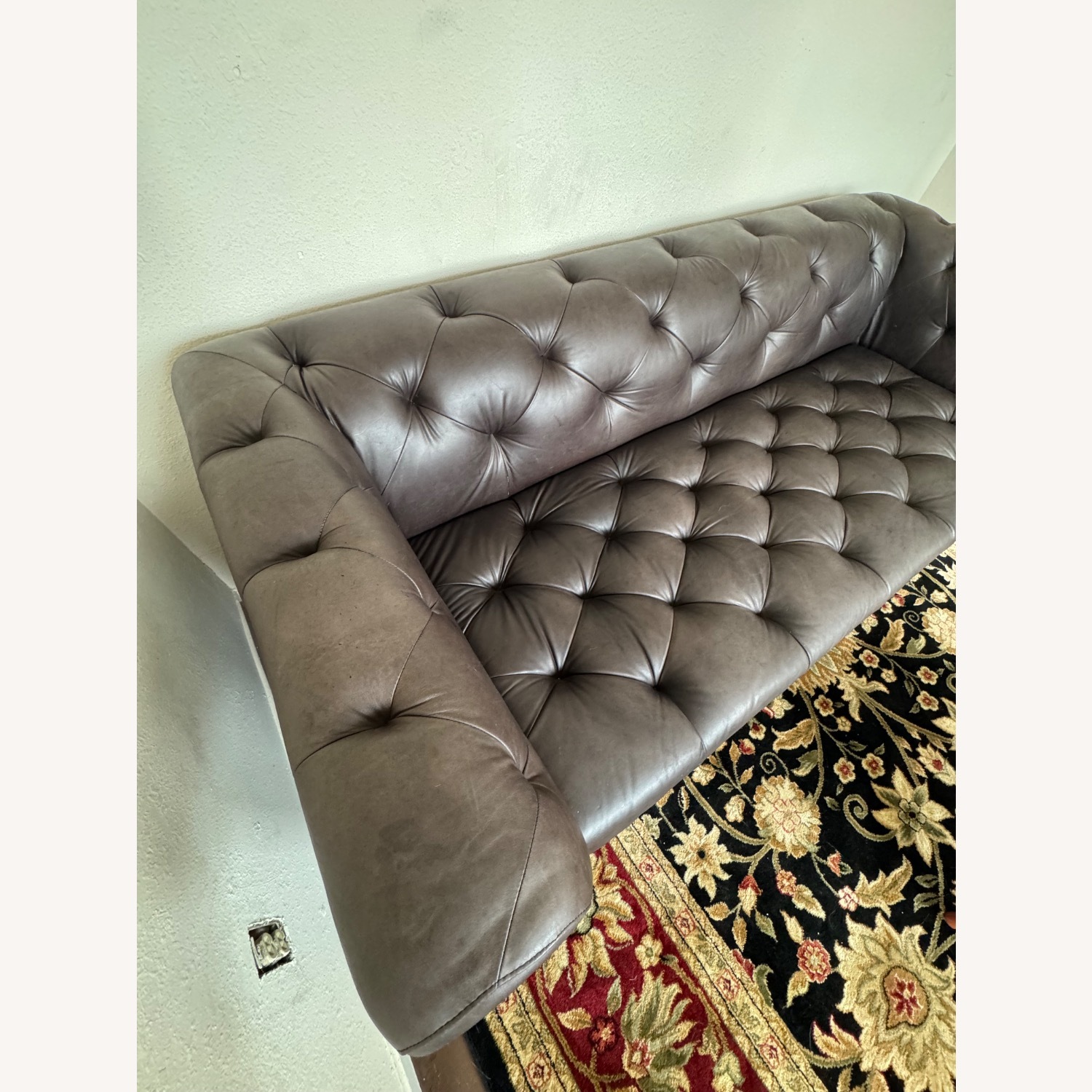 Restoration Hardware Light Gray 3+ Seater Sofa - image-4