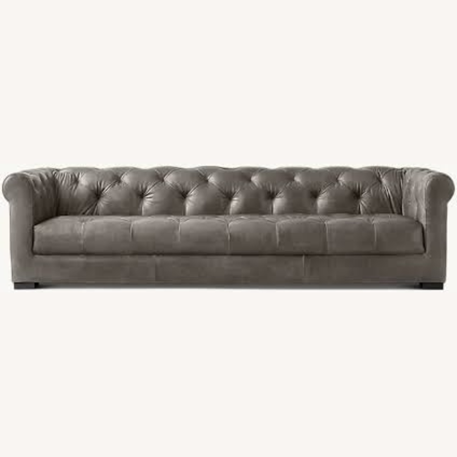 Restoration Hardware Light Gray 3+ Seater Sofa - image-6